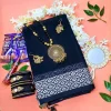 black saree