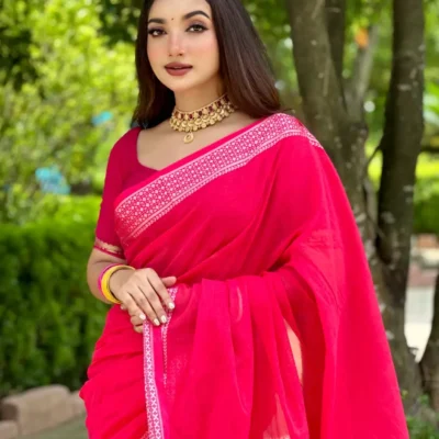 টাঙ্গাইল সুতি শাড়ি। Tangailer suti saree
